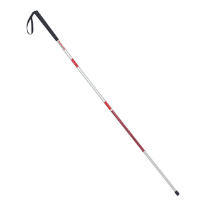 <span class=keywords><strong>Canne</strong></span> blanche médicale <span class=keywords><strong>de</strong></span> haute qualité, pliable en 4 sections, en aluminium léger, pour la <span class=keywords><strong>marche</strong></span> - Product Image 2