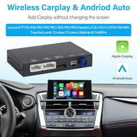 Carabc Carplay sans fil Android Auto pour Lexus UX/UX/IS/IS/CT/RX/RX/GS/LS/LX570/LC/RC/RC/GX460 2012-2023