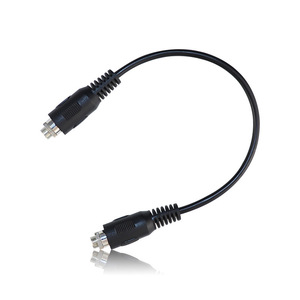 3.5 Mm Female To Female Aux Audio <b>Cable</b> <b>With</b> Screw <b>Lock</b> For Audio Devices - Product Image 3