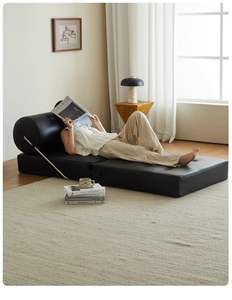 <b>Sofa</b> <b>Bed</b> Fabric Living Room Hotel Apartment Dining School Lazy Person 2-Seater Small-Sized Customized Color Minimalist Modern - Product Image 6