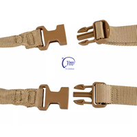 Ceinture tactique en nylon en gros, sangle de ceinture en toile pour arme à feu, ceinture holster tactique pour arme à feu