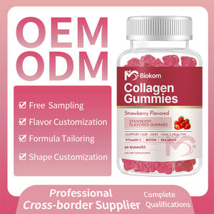 תות מתובל אנטי אייג 'ינג ביוטין קולגן חלבון קרטין תוספת עבור הלבנת העור עם ביוטין וויטמינים c - Product Image 6