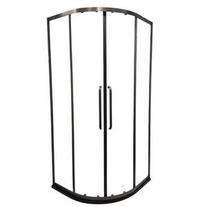 Cabine de <span class=keywords><strong>douche</strong></span> en forme d'éventail de style italien minimaliste et luxueuse, sur mesure. - Product Image 1