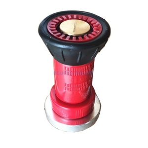 Lance à jet d'eau WOFU 1,5 po en PVC rouge avec raccord Storz en laiton pour la protection incendie des aéroports - Product Image 2