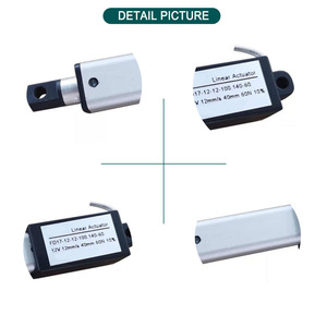 Bringsmart 50mm SRFD17 12V 24V DC IP54 Tige télescopique électrique pour robot avec interrupteur de fin de course intégré, <span class=keywords><strong>micro</strong></span>-actionneur linéaire 36V en ligne - Product Image 3