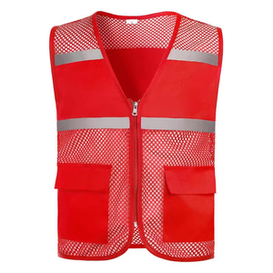 Gilet <span class=keywords><strong>de</strong></span> sécurité réfléchissant haute visibilité en polyester respirant, imperméable et à séchage rapide pour hommes, personnalisable, prix <span class=keywords><strong>de</strong></span> gros abordable - Product Image 1