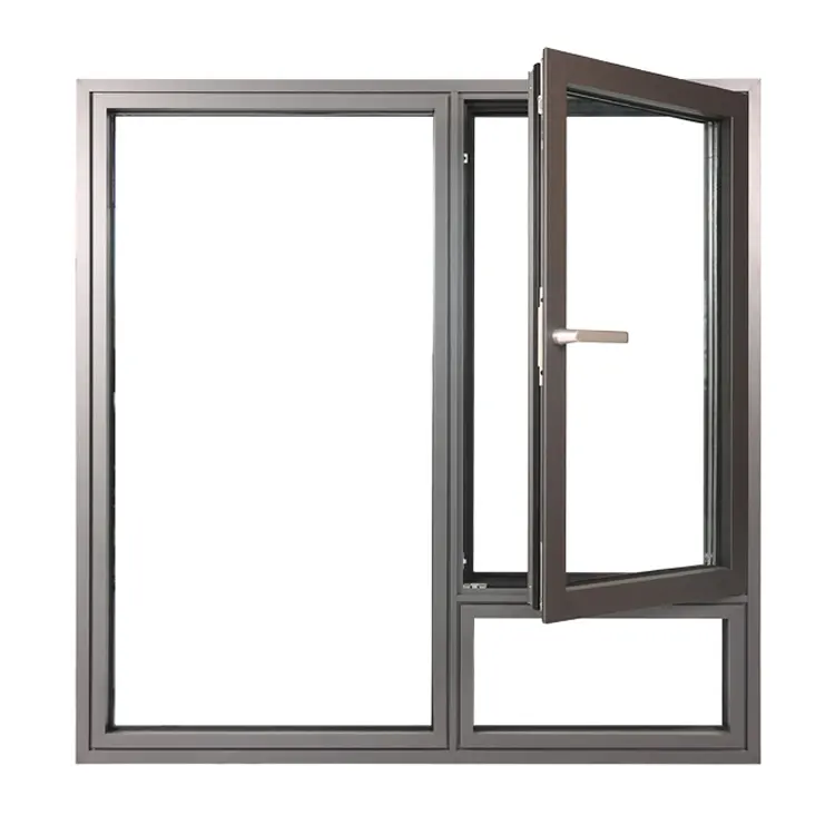 Vidrio Templado externo, triple panel de aluminio, precio de referencia FOB