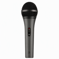 Microphone dynamique de chant en métal de haute qualité JINJUE PD400, microphone filaire professionnel, adapté aux scènes de performance
