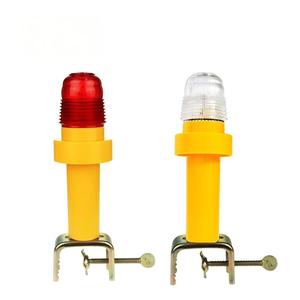 Outdoor Emergency <strong>Traffic</strong> Battery Powered LED Warning Light Road Safety Signal Lamp with Metal Bracket for Guardrail <strong>Barrier</strong> - Product Image 1