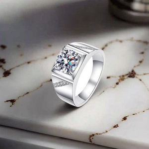 Мужское кольцо из серебра 925 пробы - Product Image 5
