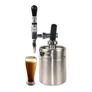 Paslanmaz çelik 304 5L Mini seyahat taşınabilir araba Nitro soğuk demlemek kahve makinesi mükemmel kullanışlı demlemek nitro kahve makinesi