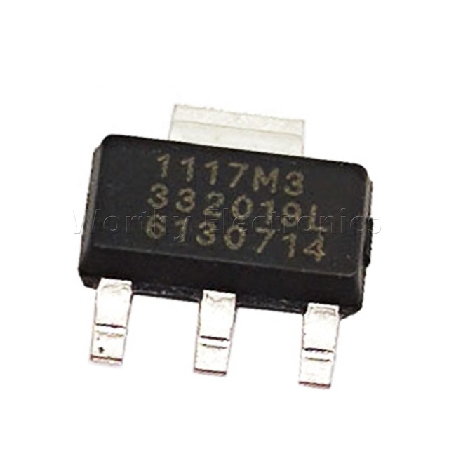 Support BOM Quotation  Voltage regulator LDO 1A 3.3V 1117M3 SOT223 SPX1117 SPX1117M3-L-3-3/TR  SPX1117M3-L-3.3 of  IC