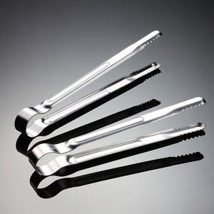 <span class=keywords><strong>Ironx</strong></span> ที่คีบอาหารทำอาหารในครัวที่คีบบาร์บีคิวสแตนเลสที่หนีบกันความร้อนที่คีบบุฟเฟ่ต์เสริฟสเต็กทำความสะอาดง่าย - Product Image 3