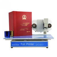 Imprimante numérique automatique à plat pour dorure à chaud 250*300mm format A4 3025 pour sacs en papier rigide et cuir