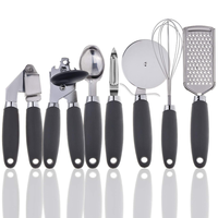 Nouveaux Gadgets de Cuisine 2026 – Ensemble de 7 Ustensiles de Cuisine en Acier Inoxydable Robuste, Lavables au Lave-Vaisselle