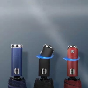 Bán buôn hoàn toàn tự động Kem chống nắng dù để che nắng ô 3 lần ô LED sử dụng kép với đèn pin LED - Product Image 5