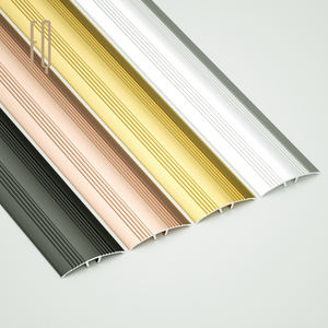 Wanmei moderno Metal duradero Fácil instalación <span class=keywords><strong>suelo</strong></span> <span class=keywords><strong>laminado</strong></span> interior umbral transición perfiles Hotel apartamento Accesorios - Product Image 3