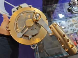 Moulinets de pêche robustes 2 vitesses 130W entièrement métalliques pour eau salée, pêche au thon en mer - Product Image 5