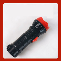 Lampe de poche led extérieure forte lumière multi-fonctionnelle feu maison contrôle des inondations rechargeable mini lampe de poche festive rouge
