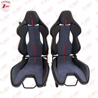 Kursi Serat Karbon Kering Z-ART SF90 untuk Ferrari 296 Kursi Bucket Serat Karbon Kering untuk Ferrari SF90 296