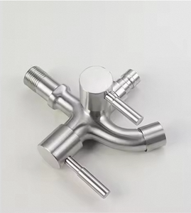 Thiết kế hiện đại nhà máy Outlet 304 thép không gỉ đôi-ổ cắm máy giặt vòi kéo dài một thành hai đa chức năng - Product Image 5