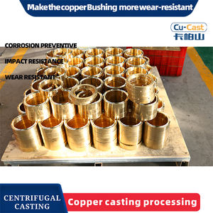 Hot Sale Custom CuSn6Zn6Pb3 <b>Linear</b> <b>Bearing</b> Graphite Copper Sleeve Needle <b>Bearings</b> Flange - Product Image 6