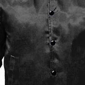 Wholesale Custom Satin Varsity Jackets for Men High Street Style Winter Wear Clothing With <b>Covered</b> <b>Button</b> Men Satin Jacket - Product Image 6
