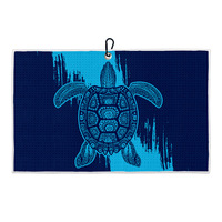 Serviette de golf en microfibre douce personnalisée, serviette de sport à séchage rapide, unie, rectangulaire, OEM/ODM, en tissu gaufré, pour adulte, lavable en machine
