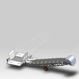 Mobil Teleskopik Gemi Yükleyici Besleyici ile - Toplu Malzeme için Otomatik Yükleme Konveyörü - Product Image 6