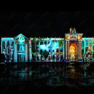 3D Mapping Hologram Projection Video Animation Holographic Projector Lighting Graphics 3D Animation Visual Effects