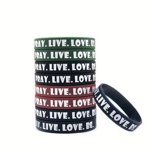 Pulsera de Silicona Personalizada con Inyección de Tinta, Pulsera Deportiva de Goma de 12 mm - Product Image 2