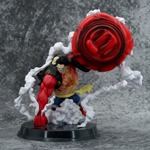 Figura de Acción de Anime de Alta Calidad de 22 cm, Figura de Acción de Luffy de OP, Estatua de Juguete para Fanáticos del <span class=keywords><strong>Manga</strong></span> y los Dibujos Animados - Product Image 3