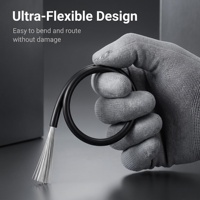 Fil électrique en silicone flexible résistant à la chaleur pour four et appareils haute température, homologué 600V