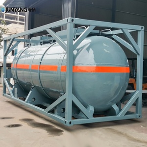 ราคาโรงงาน ตู้คอนเทนเนอร์บรรจุน้ำมันอลูมิเนียมขนาด 20GP ความจุ 18000 ลิตร ได้รับการรับรองมาตรฐาน BV GL ABS CCS สำหรับการขนส่งในประเทศจีน - Product Image 1