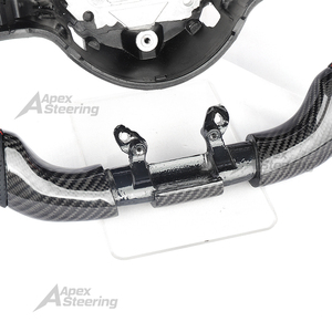Volant en fibre de carbone pour Mercedes-Benz Classe A, B, C, S, E, AMG C63, E63, G63, GLS63S, GLA45, <span class=keywords><strong>A45</strong></span>, S65, S63 <span class=keywords><strong>GT</strong></span>, CLS63, GLS63 – Stock USA - Product Image 6