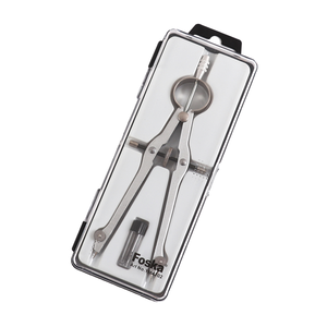 Compás Divisor de Alta Calidad Foska, Juego de Matemáticas de Estilo Geométrico, Compás de Dibujo de Metal Duradero para Estudiantes Escolares - Product Image 1