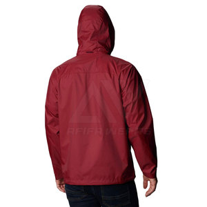 Chaqueta de lluvia con cuello levantado estilo caliente cortavientos para hombre al por mayor estilo de calle impermeable y transpirable para invierno - Product Image 2