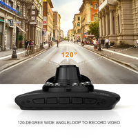 Nouvelle caméra de tableau de bord avec 6 pièces LED Ir LED lumière de vision nocturne caméra de voiture caméra de tableau de bord pour enregistrement vidéo
