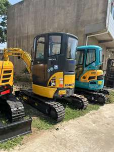 Mini pelle à ramper Komatsu d'occasion 3.5 tonnes en bon état Komatsu PC35mr original du Japon à vendre à des prix abordables - Product Image 4