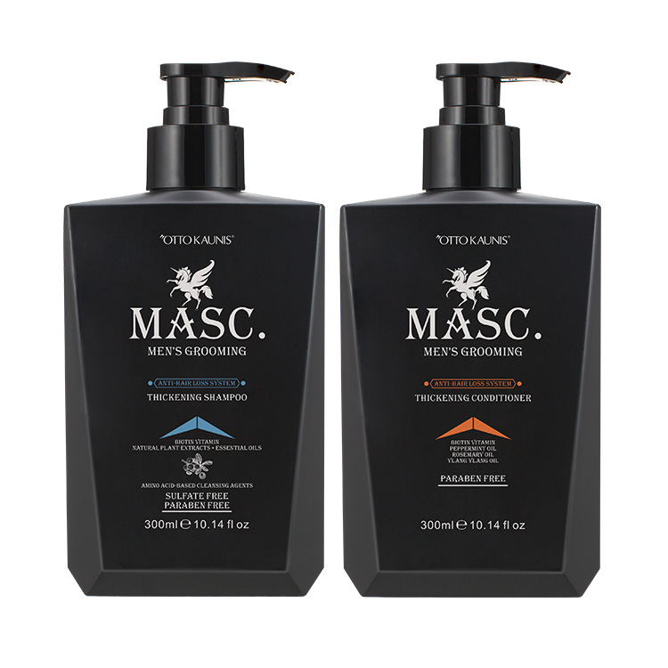 Мужской Ежедневный уход за волосами без парабенов перечная мята био 300 мл освежающий шампунь против выпадения волос и набор кондиционеров