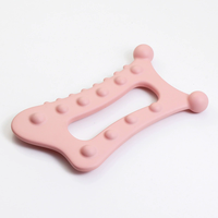Râteau de massage multi-rouleaux portable en acier inoxydable avec trou de préhension pour soulagement des points de pression et relaxation musculaire du corps entier