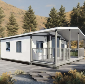 Tiny 2 4 Bedroom Prefabricated Container <b>House</b> Full Bathroom Terrace Expandable Design Hotels Villas Made Sandwich Panel Steel - Product Image 1