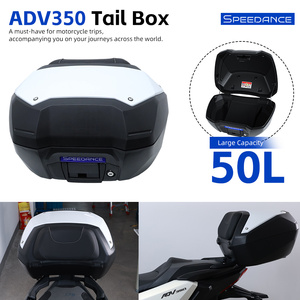 Boîte de rangement pour moto à coque rigide, installation rapide, pour Honda ADV 350, pièces <span class=keywords><strong>d</strong></span>'origine pour moto, boîte de rangement pour bagages - Product Image 2