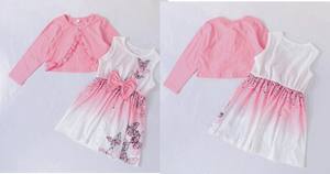 Kinderkleidung Mädchen Langarm-Rüschen-Cardigan + Ärmelloses Blumenprint-Oberteil <span class=keywords><strong>2</strong></span>-teiliges Modisches Outfit-Set <span class=keywords><strong>3</strong></span> Monate - <span class=keywords><strong>3</strong></span> Jahre - Product Image 5