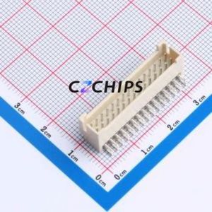 W200120K-30PY2423 Wire-to-Board Pin Header Bent Lead Through Hole,P=2mm Connector 2x15P 2mm Right Angle Insert PHB - Product Image 1