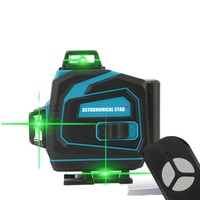 Niveau laser haute précision à 12 lignes, faisceau vert avec protection