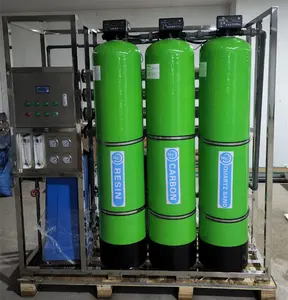 1000l/h250Lph, système de traitement de l'eau de mer par osmose inverse, enlèvement de sel d'eau de mer, usine de dessalement d'eau de mer à vendre