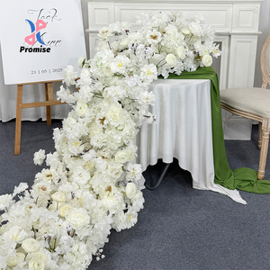 Nhà Máy Trực Tiếp Tùy Chỉnh Hàng Hoa Nhân Tạo Tinh Tế Hoa Lụa Rose Tú Cầu Cho Bé Trăng Tròn Tiệc Cưới Đường Hướng Dẫn - Product Image 1