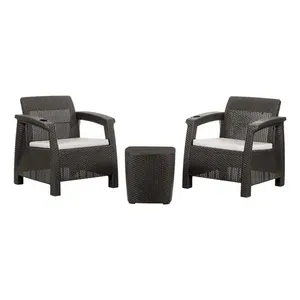 Sala Estar De Balcon Tipo Rattan Jardin Terraza Lounge - Product Image 2