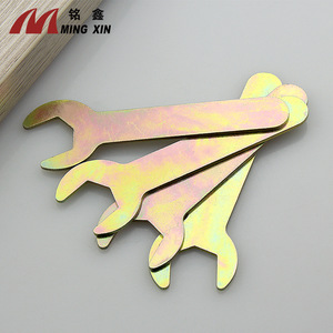 Llave Inglesa Abierta Ming Xin de 14 mm, Hexagonal Métrica, Color Hierro, Zincada, Accesorio de Ferretería - Product Image 1
